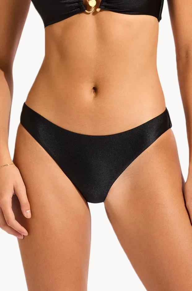 Bottoms|Seafolly Palermo Hipster Black