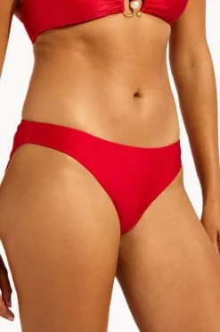 Bottoms|Seafolly Palermo Hipster Red