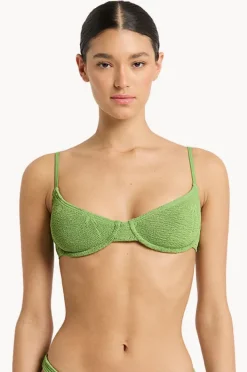 Bikini Tops|Bond-eye Palm Gracie Balconette Matcha
