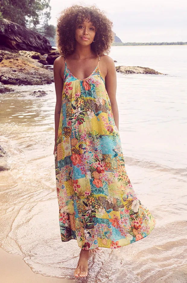 Dresses|Sunseeker Papaya Scoop Maxi Dress Multi