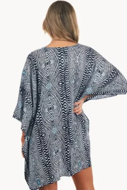 Overswim|Sundrenched Papua Short Tunic Navy