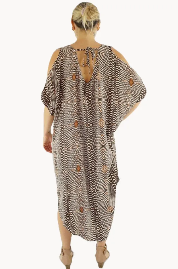Dresses|Sundrenched Papua Tea Tree Dress Brown