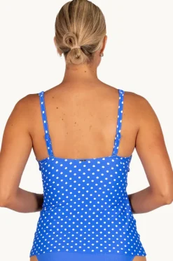 Tankini Tops|Baku Parisian Summer D/E Cup Wrap Tankini Separate Electric