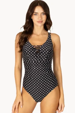 One Pieces|Baku Parisian Summer E/G Cup One Piece Black