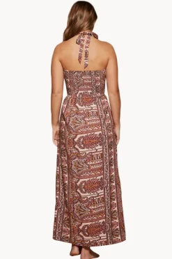 Dresses|Tigerlily Pashmina Keira Maxi Dress Sand