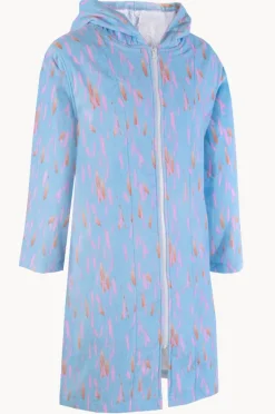 Towel Robes & Ponchos|Towel Robes & Ponchos|Back Beach Co Pastel Breeze Hooded Towel Robe S/M Light blue
