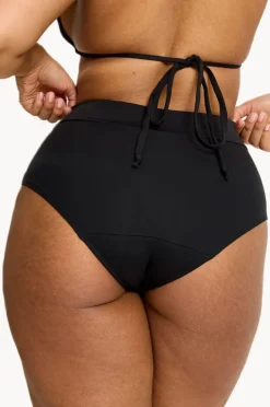 Bottoms|Modibodi Period Proof Hi Waist Bikini Brief BLACK