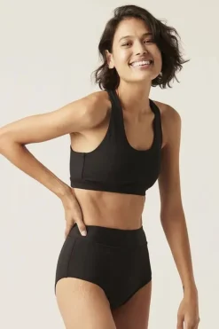 Bottoms|Modibodi Period Proof Hi Waist Bikini Brief BLACK