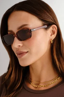 Sunglasses|Sunglasses|Le Specs Pilferer Sunglasses Toffee