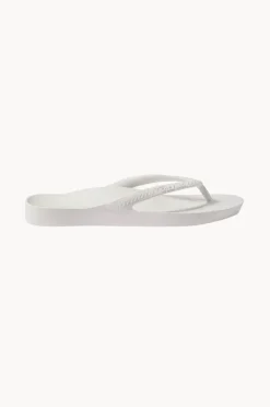 Footwear|Footwear|Archies Plain Arch Support Thongs White