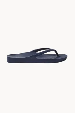 Footwear|Footwear|Archies Plain Arch Support Thongs Navy