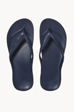Footwear|Footwear|Archies Plain Arch Support Thongs Navy