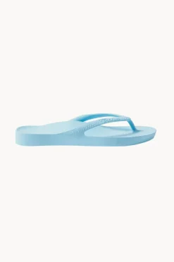 Footwear|Archies Plain Arch Support Thongs Sky