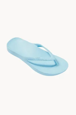 Footwear|Archies Plain Arch Support Thongs Sky