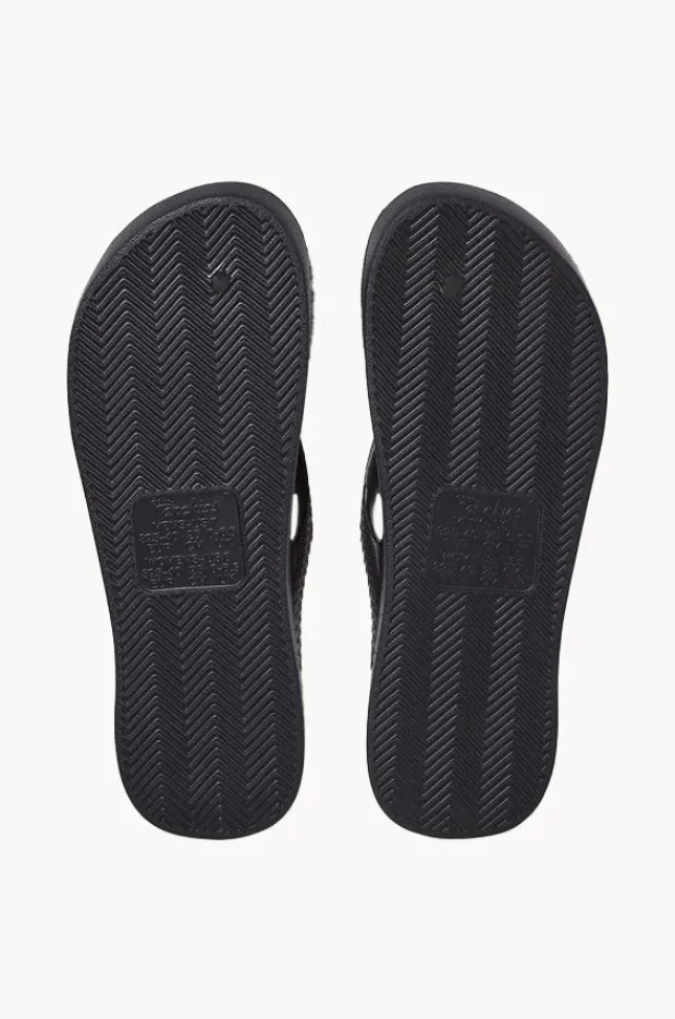 Footwear|Footwear|Archies Plain Arch Support Thongs Black