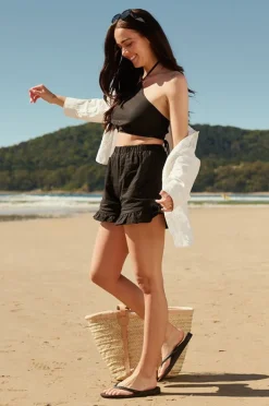 Footwear|Footwear|Archies Plain Arch Support Thongs Black