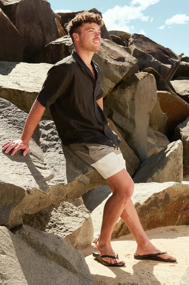 Footwear|Footwear|Archies Plain Arch Support Thongs Black