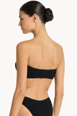 Bikini Tops|Bond-eye Plain Eco Blake Bandeau Black