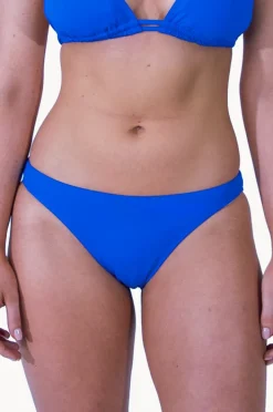 Bottoms|Base Swim Plain Hipster High Leg Pant Cobalt