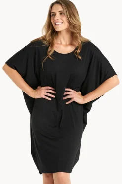 Dresses|Betty Basics Plain Maui Dress Black