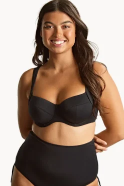 Bikini Tops|Panache Plain Olivia G Cup Full Bra Black