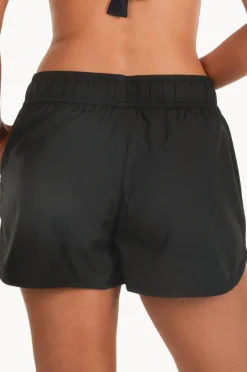 Boardshorts|Base Swim Plain Short Boardshort Black