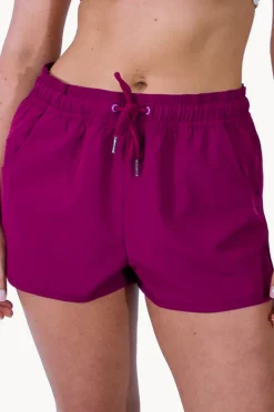 Boardshorts|Base Swim Plain Short Boardshort Mulberry