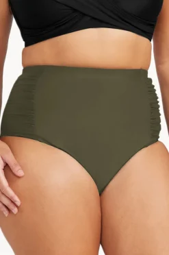 Bottoms|Artesands Plains Botticelli High Waist Pant Olive