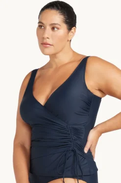 Tankini Tops|Artesands Plains Rembrant Tankini Separate Navy