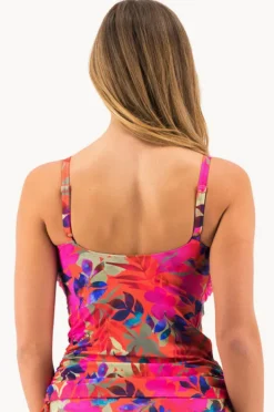 Tankini Tops|Fantasie Playa Del Carmen F Cup Twist Front Tankini Separate Multi