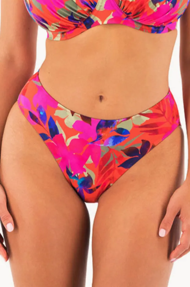 Bottoms|Fantasie Playa Del Carmen Mid Rise Bikini Brief Multi