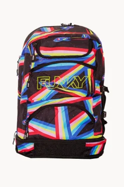 Bags|Bags|Funky Trunks Pocket Rocket Elite Squad Backpack Black/multi