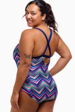 One Pieces|Funkita Point Out Brace Me Back One Piece Multi