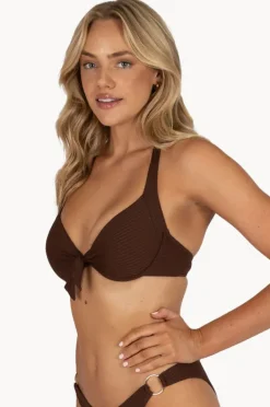 Bikini Tops|Baku Positano Booster Halter Mocha