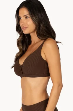 Bikini Tops|Baku Positano D/E Cup Underwire Bra Mocha