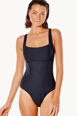 One Pieces|Rip Curl Premium Surf D/DD Cup One Piece BLACK