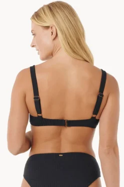 Bikini Tops|Rip Curl Premium Surf E Cup Bra BLACK