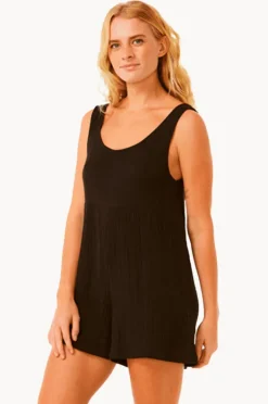 Playsuits|Rip Curl Premium Surf Romper BLACK