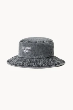 Headwear|Rip Curl Premium Surf Sun Hat Washed black