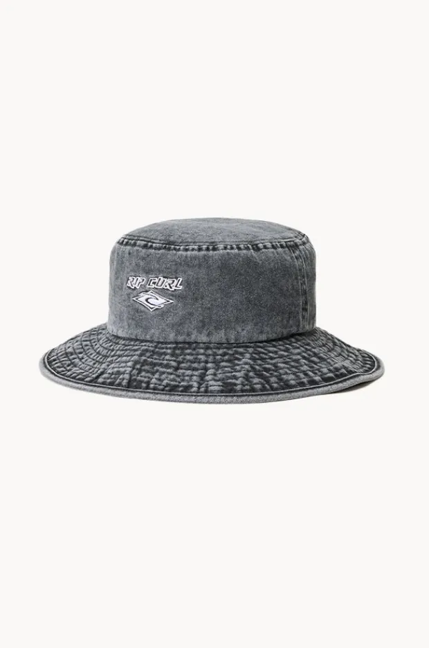 Headwear|Rip Curl Premium Surf Sun Hat Washed black