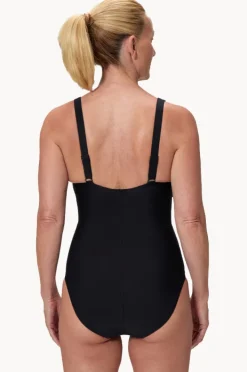 One Pieces|Speedo Quantum One Piece Black/White
