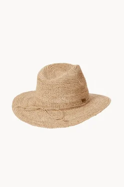 Headwear|Sundaise Raffia Twist Panama Hat Natural