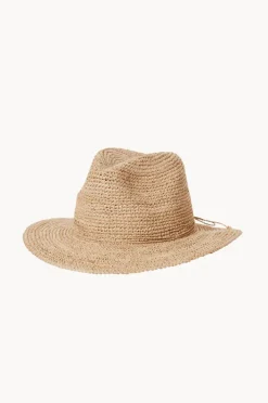 Headwear|Sundaise Raffia Twist Panama Hat Natural