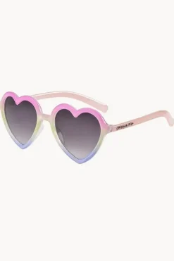Sunglasses|Frankie Ray Rainbow Heart Sunnies Multi