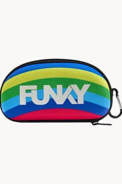 Swim Accessories|Funky Trunks Rainbowie Goggle Case Multi