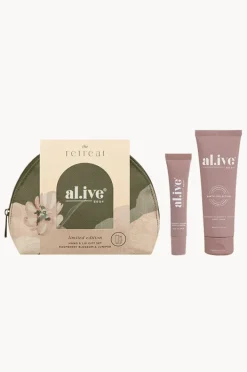 Travel|Gifts|Al.ive Body Raspberry Blossom & Juniper Hand & Lip Gift Set