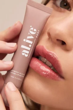 Travel|Gifts|Al.ive Body Raspberry Blossom Tinted Lip Butter 15ml