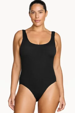One Pieces|Artesands Recycled Kahlo One Piece Black