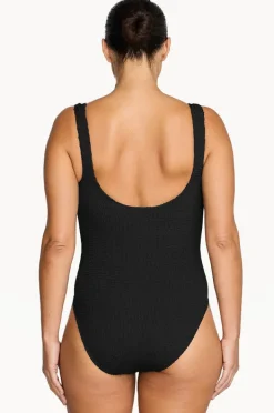 One Pieces|Artesands Recycled Kahlo One Piece Black