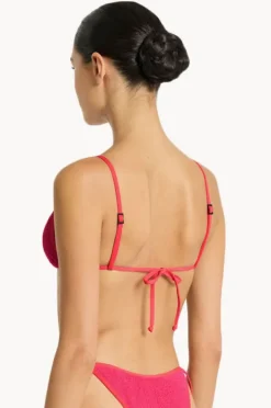 Bikini Tops|Bond-eye Recycled Luana Tri Raspberry